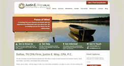 Desktop Screenshot of jwaycpa.com